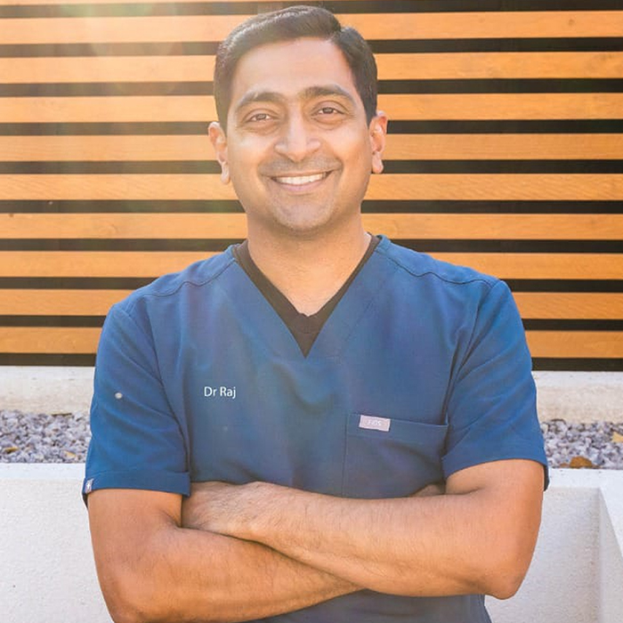 Portrait of Dr Raj Pagudala